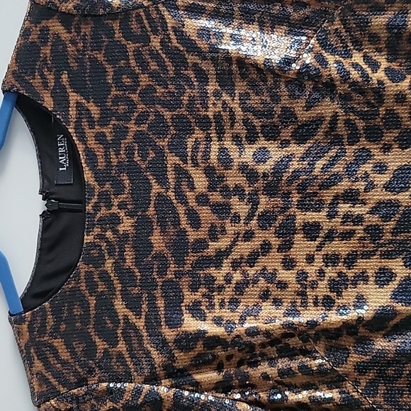 Polo Ralph Lauren ocelot print dress - Picture 2 of 4